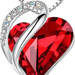 Sparkling gemstone necklace